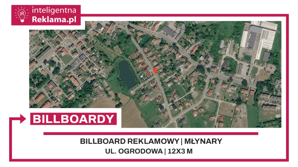 Lokalizacja reklamowa w Młynary przy ul. Ogrodowa - powierzchnia 36 m²