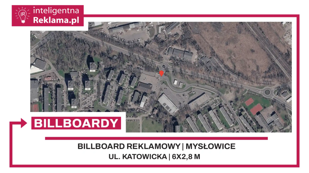 Lokalizacja reklamowa w Mysłowice przy ul. ul. Katowicka - powierzchnia 16,8 m²