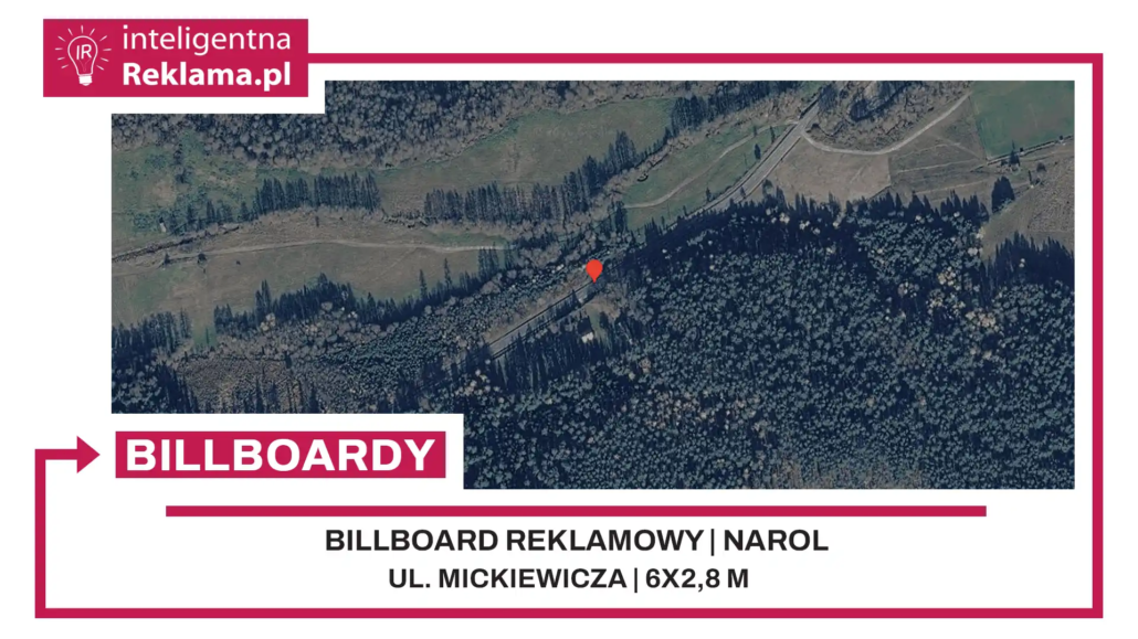 Lokalizacja reklamowa w Narol przy ul. Mickiewicza - powierzchnia 16,8 m²