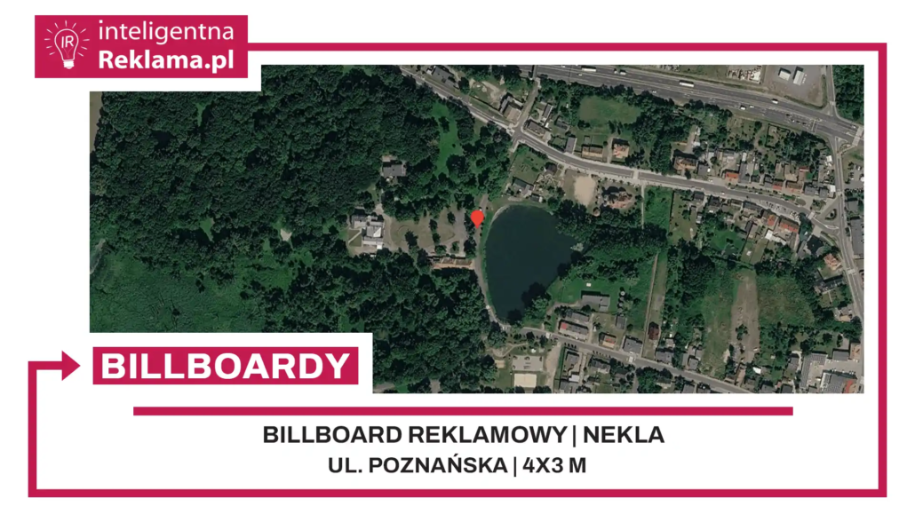 Lokalizacja reklamowa w Nekla przy ul. ul. Poznańska - powierzchnia 12 m²