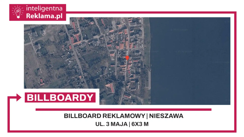 Lokalizacja reklamowa w Nieszawa przy ul. ul. 3 Maja - powierzchnia 18 m²