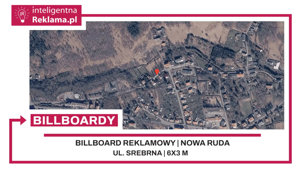 Lokalizacja reklamowa w Nowa Ruda przy ul. ul. Srebrna - powierzchnia 18 m²