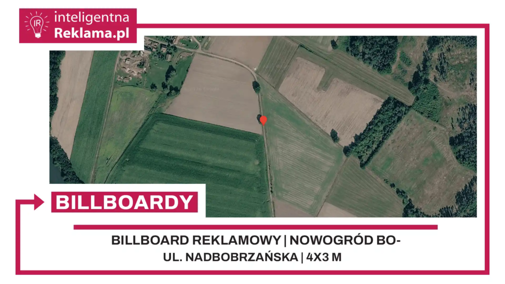 Lokalizacja reklamowa w Nowogród Bobrzański przy ul. ul. Nadbobrzańska - powierzchnia 12 m²