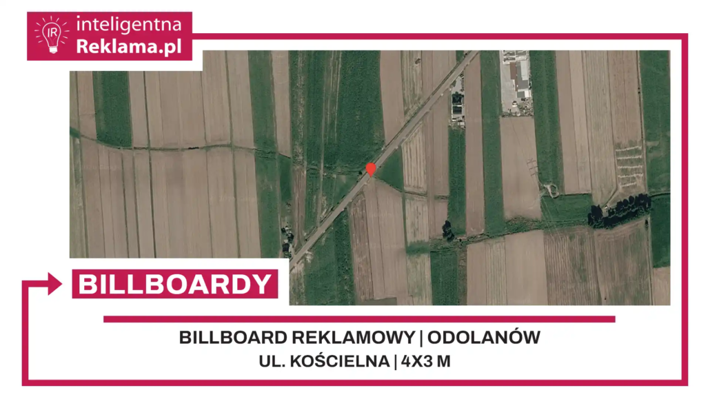 Lokalizacja reklamowa w Odolanów przy ul. Kościelna - powierzchnia 12 m²
