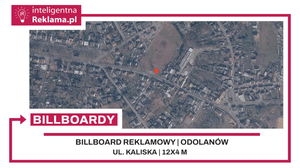 Lokalizacja reklamowa w Odolanów przy ul. ul. Kaliska - powierzchnia 48 m²