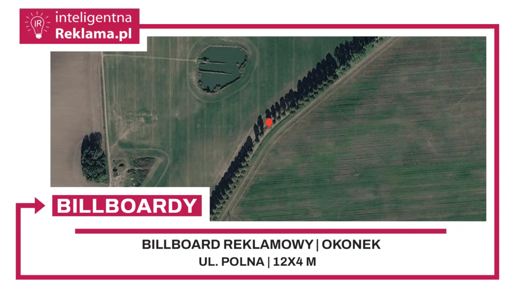Lokalizacja reklamowa w Okonek przy ul. Polna - powierzchnia 48 m²