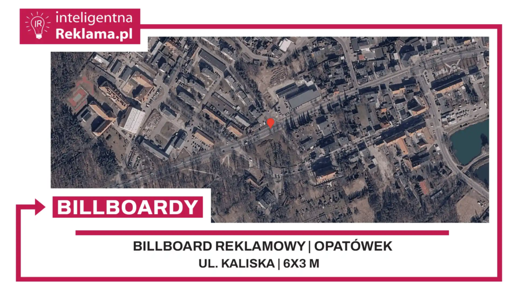 Lokalizacja reklamowa w Opatówek przy ul. Kaliska - powierzchnia 18 m²