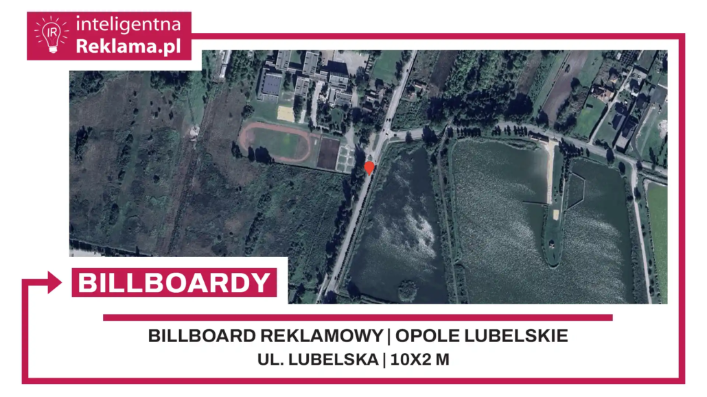 Lokalizacja reklamowa w Opole Lubelskie przy ul. Lubelska - powierzchnia 20 m²