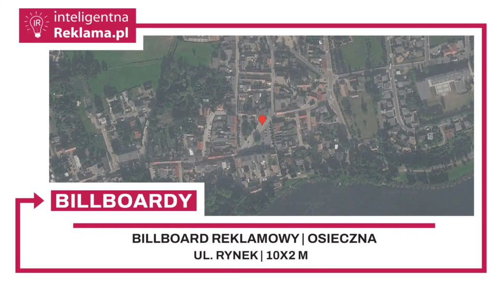 Lokalizacja reklamowa w Osieczna przy ul. Rynek - powierzchnia 20 m²