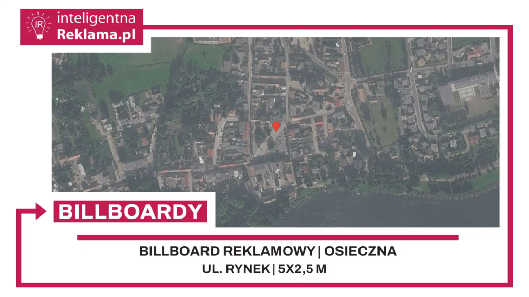 Lokalizacja reklamowa w Osieczna przy ul. ul. Rynek - powierzchnia 12,5 m²
