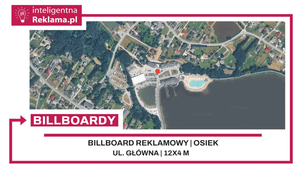 Lokalizacja reklamowa w Osiek przy ul. Główna - powierzchnia 48 m²