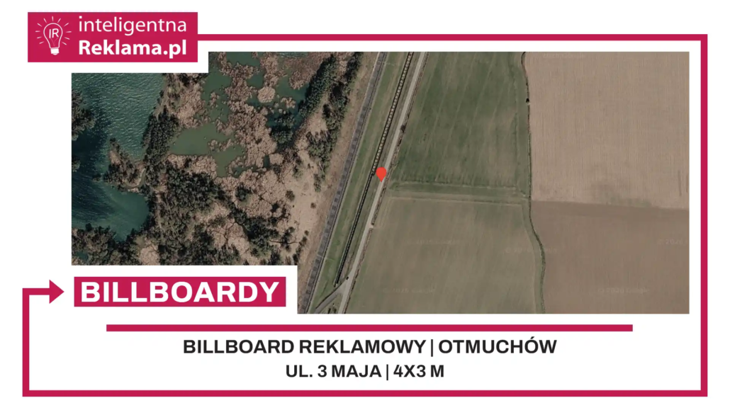 Lokalizacja reklamowa w Otmuchów przy ul. 3 maja - powierzchnia 12 m²