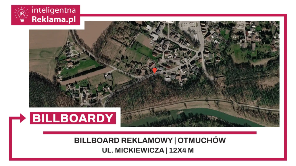 Lokalizacja reklamowa w Otmuchów przy ul. Mickiewicza - powierzchnia 48 m²