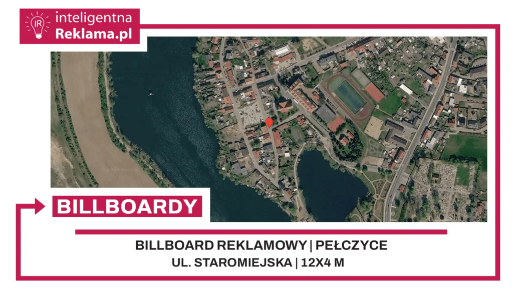 Lokalizacja reklamowa w Pełczyce przy ul. ul. Staromiejska - powierzchnia 48 m²