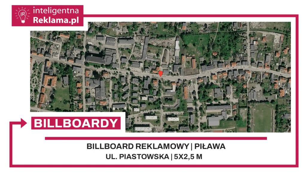 Lokalizacja reklamowa w Piława przy ul. ul. Piastowska - powierzchnia 12,5 m²