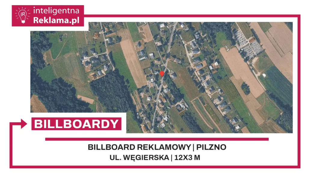 Lokalizacja reklamowa w Pilzno przy ul. Węgierska - powierzchnia 36 m²
