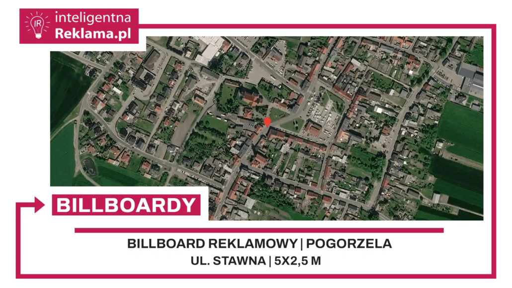 Lokalizacja reklamowa w Pogorzela przy ul. Stawna - powierzchnia 12,5 m²