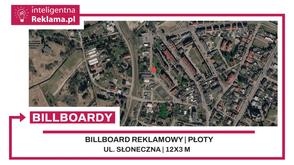 Lokalizacja reklamowa w Płoty przy ul. Słoneczna - powierzchnia 36 m²