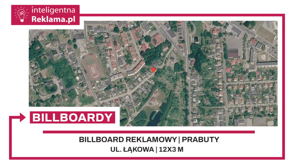 Lokalizacja reklamowa w Prabuty przy ul. Łąkowa - powierzchnia 36 m²