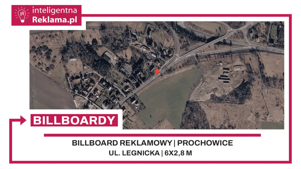 Lokalizacja reklamowa w Prochowice przy ul. ul. Legnicka - powierzchnia 16,8 m²