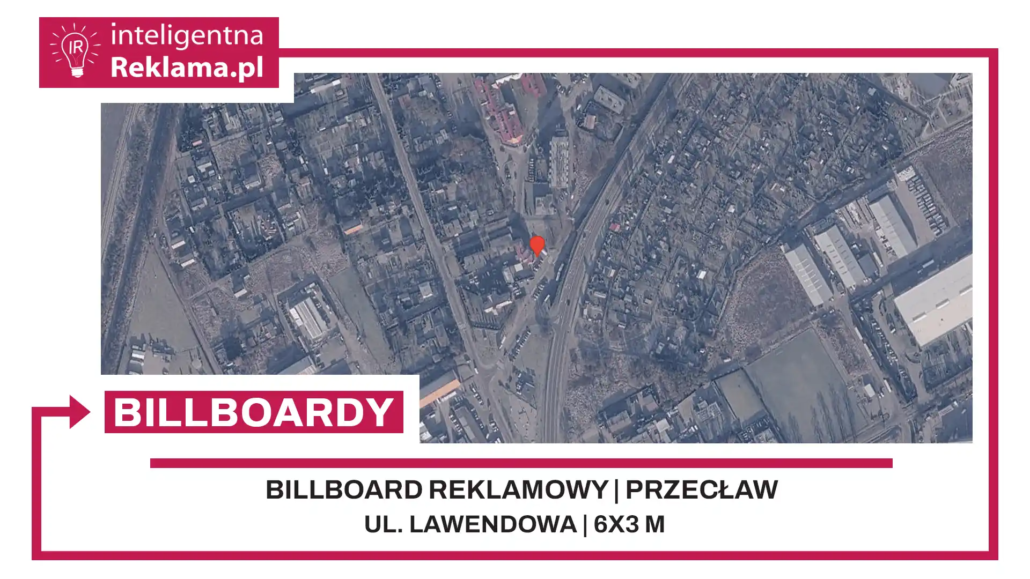 Lokalizacja reklamowa w Przecław przy ul. Lawendowa - powierzchnia 18 m²