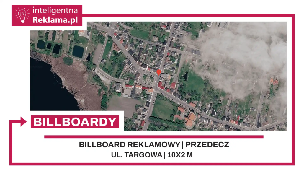 Lokalizacja reklamowa w Przedecz przy ul. ul. Targowa - powierzchnia 20 m²