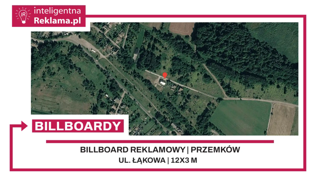 Lokalizacja reklamowa w Przemków przy ul. Łąkowa - powierzchnia 36 m²