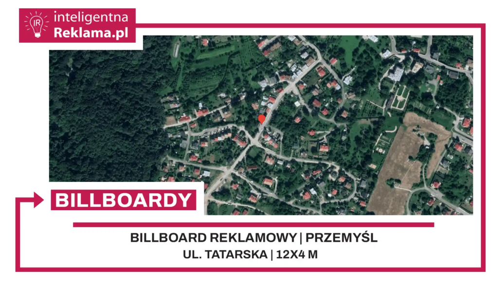 Lokalizacja reklamowa w Przemyśl przy ul. Tatarska - powierzchnia 48 m²