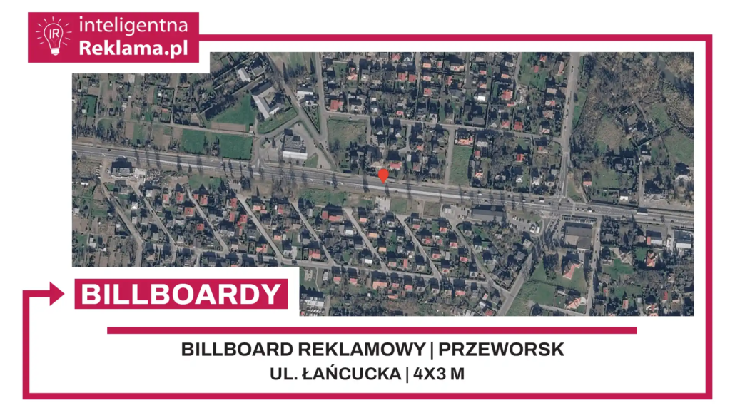 Lokalizacja reklamowa w Przeworsk przy ul. Łańcucka - powierzchnia 12 m²