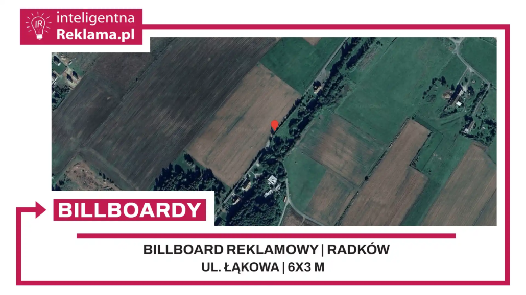 Lokalizacja reklamowa w Radków przy ul. Łąkowa - powierzchnia 18 m²