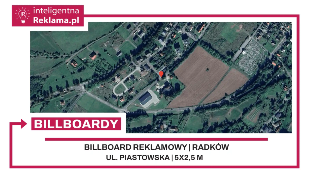 Lokalizacja reklamowa w Radków przy ul. Piastowska - powierzchnia 12,5 m²
