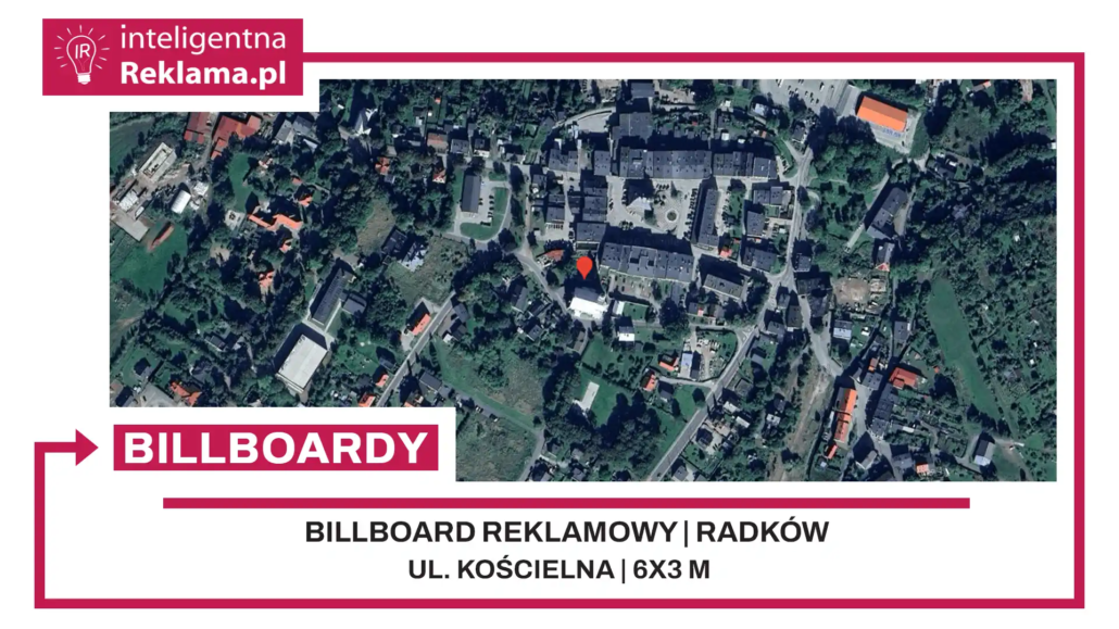 Lokalizacja reklamowa w Radków przy ul. ul. Kościelna - powierzchnia 18 m²