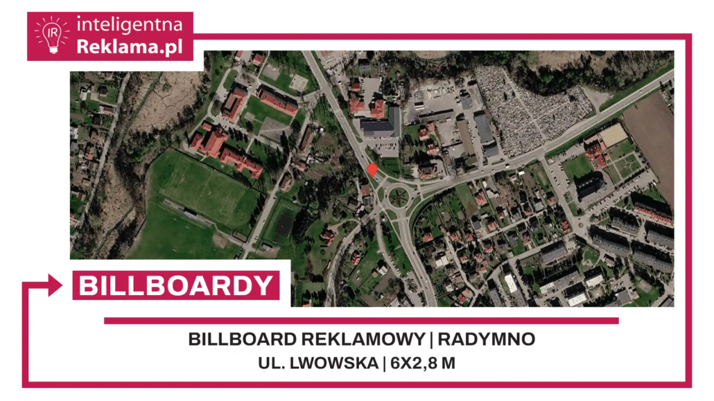Lokalizacja reklamowa w Radymno przy ul. ul. Lwowska - powierzchnia 16,8 m²