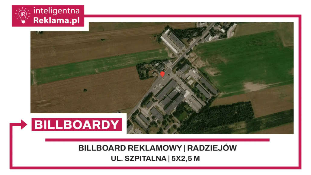 Lokalizacja reklamowa w Radziejów przy ul. Szpitalna - powierzchnia 12,5 m²