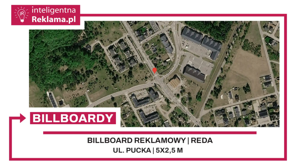 Lokalizacja reklamowa w Reda przy ul. Pucka - powierzchnia 12,5 m²