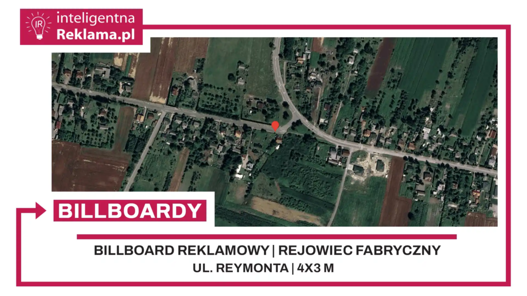 Lokalizacja reklamowa w Rejowiec Fabryczny przy ul. Reymonta - powierzchnia 12 m²
