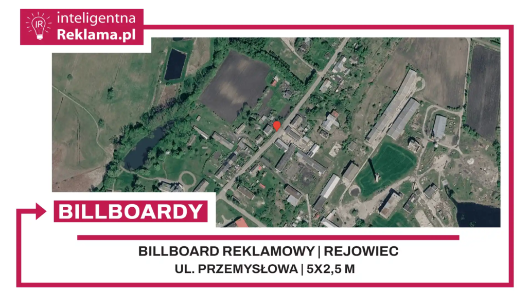 Lokalizacja reklamowa w Rejowiec przy ul. Przemysłowa - powierzchnia 12,5 m²