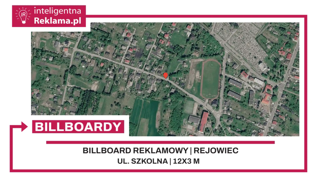 Lokalizacja reklamowa w Rejowiec przy ul. Szkolna - powierzchnia 36 m²