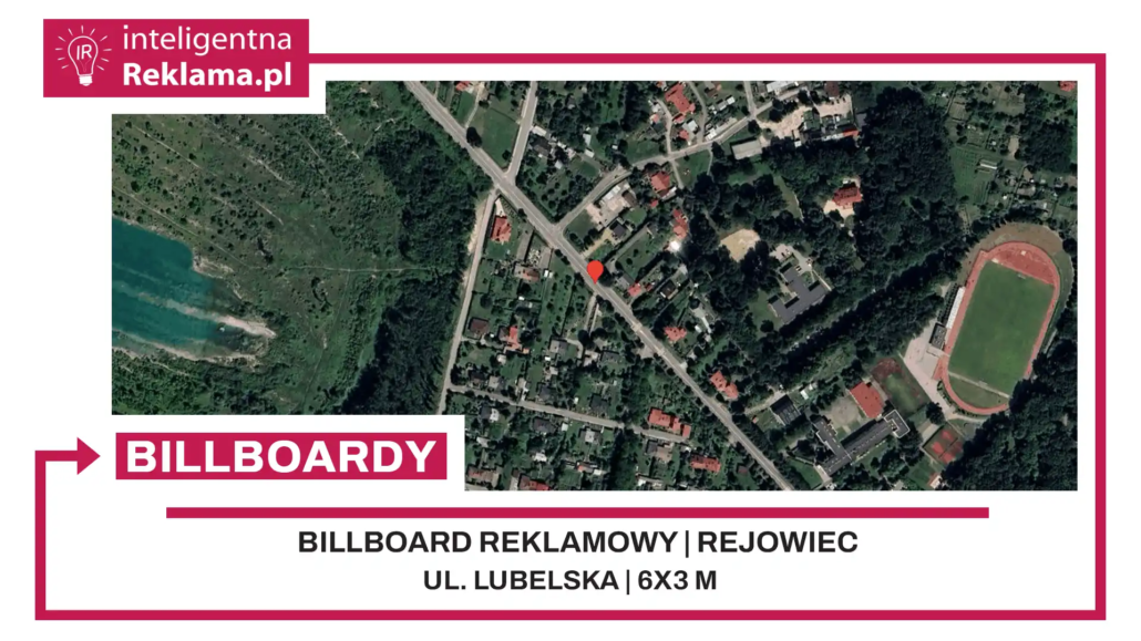 Lokalizacja reklamowa w Rejowiec przy ul. ul. Lubelska - powierzchnia 18 m²