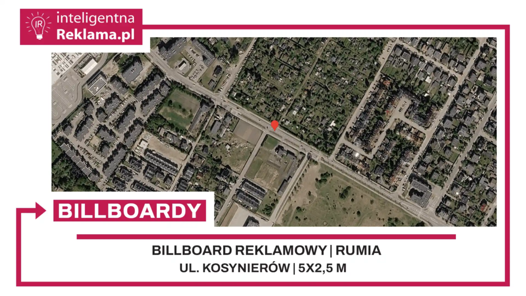Lokalizacja reklamowa w Rumia przy ul. Kosynierów - powierzchnia 12,5 m²