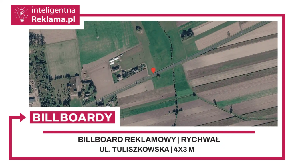 Lokalizacja reklamowa w Rychwał przy ul. ul. Tuliszkowska - powierzchnia 12 m²