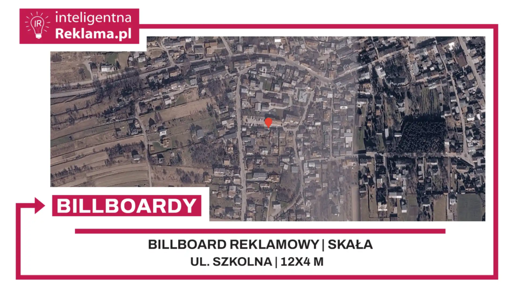 Lokalizacja reklamowa w Skała przy ul. Szkolna - powierzchnia 48 m²
