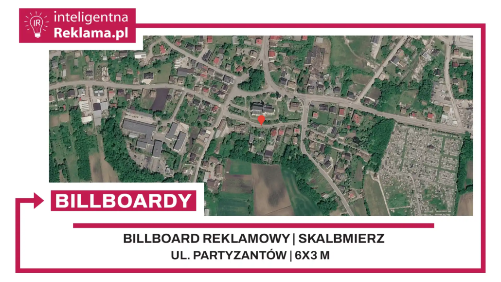 Lokalizacja reklamowa w Skalbmierz przy ul. Partyzantów - powierzchnia 18 m²