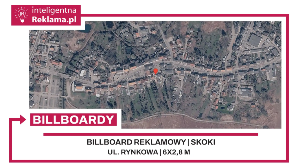 Lokalizacja reklamowa w Skoki przy ul. Rynkowa - powierzchnia 16,8 m²