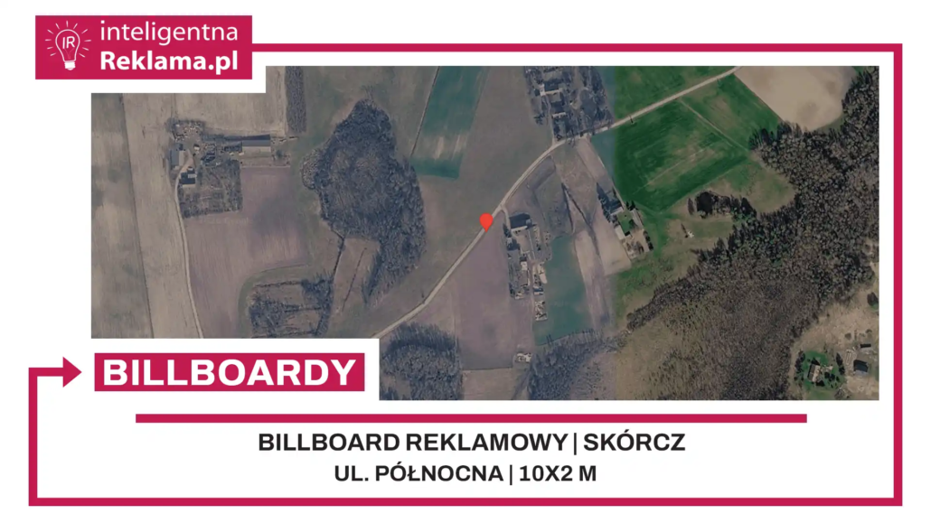 Lokalizacja reklamowa w Skórcz przy ul. Północna - powierzchnia 20 m²