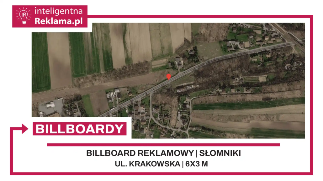 Lokalizacja reklamowa w Słomniki przy ul. Krakowska - powierzchnia 18 m²