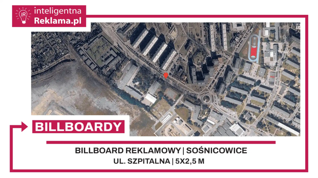 Lokalizacja reklamowa w Sośnicowice przy ul. Szpitalna - powierzchnia 12,5 m²