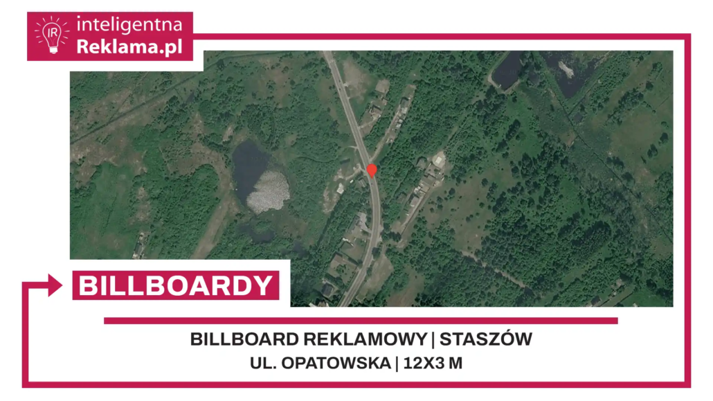 Lokalizacja reklamowa w Staszów przy ul. ul. Opatowska - powierzchnia 36 m²