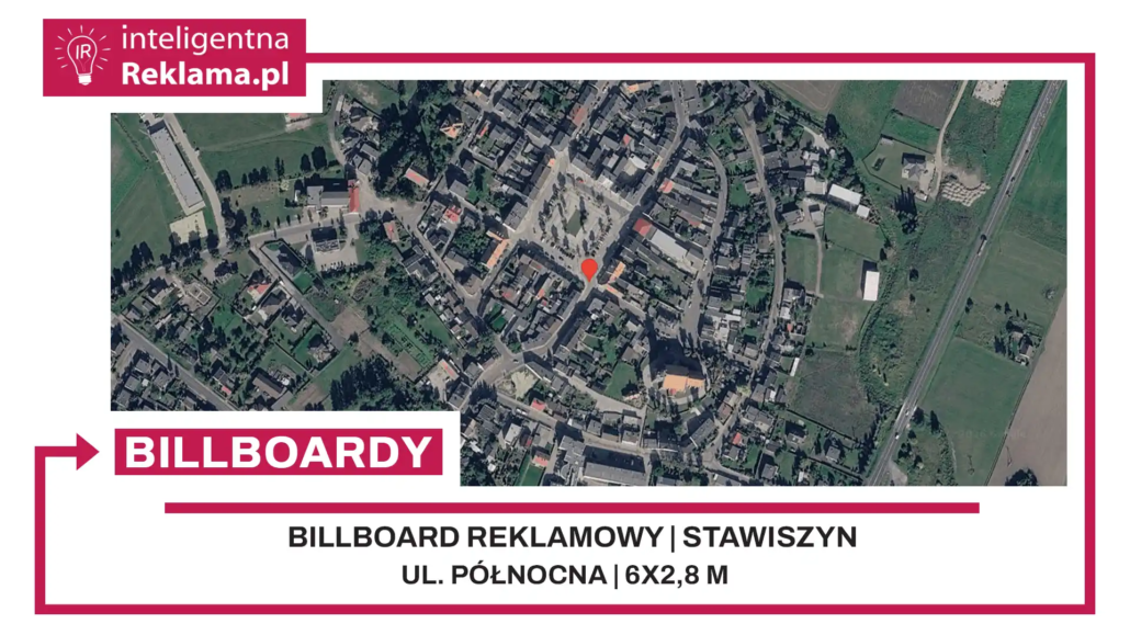 Lokalizacja reklamowa w Stawiszyn przy ul. Północna - powierzchnia 16,8 m²