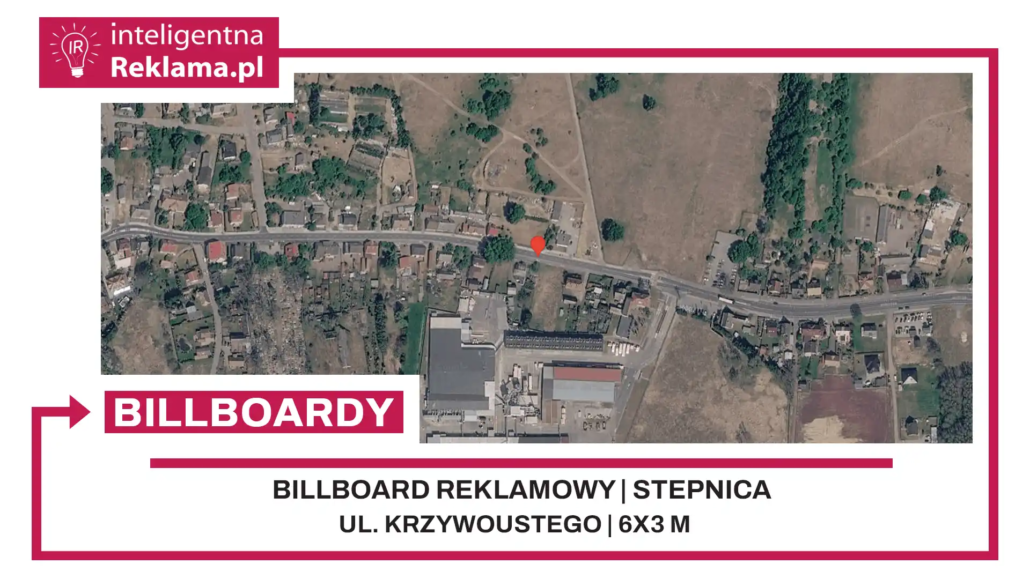 Lokalizacja reklamowa w Stepnica przy ul. Krzywoustego - powierzchnia 18 m²